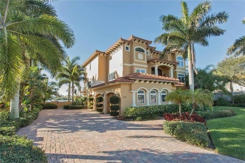 Large Mediterranean Oasis - Water Views & Pool Clearwater Beach Luaran gambar